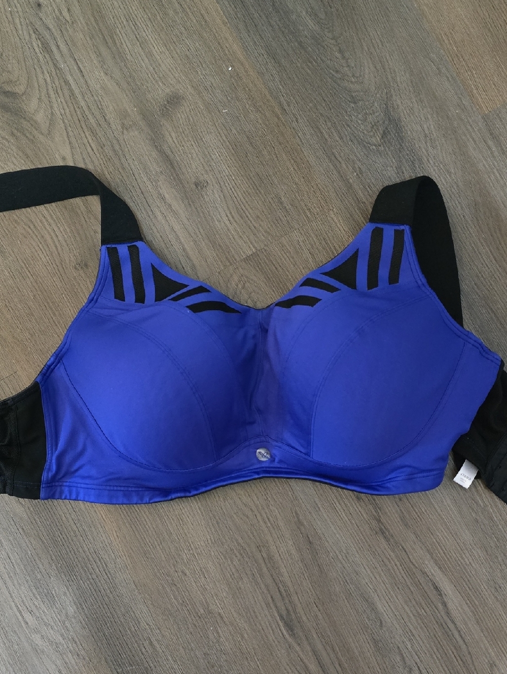 Comfort Support Underwire Sports Bra in Royal Blue
